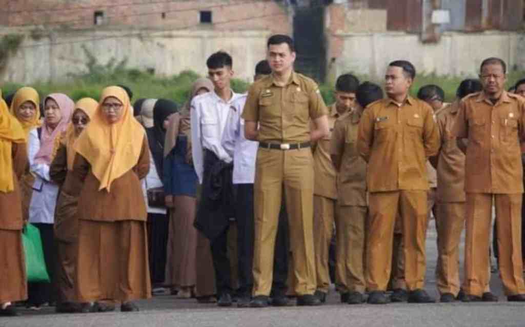 Pemko Padang Panjang Gelar Apel Gabungan Usai Libur Idulfitri 1445&nbsp;H