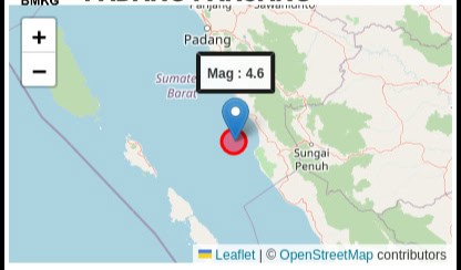 Pessel Diguncang Gempa 4,6 SR, BPBD Sebut Masih&nbsp;Aman