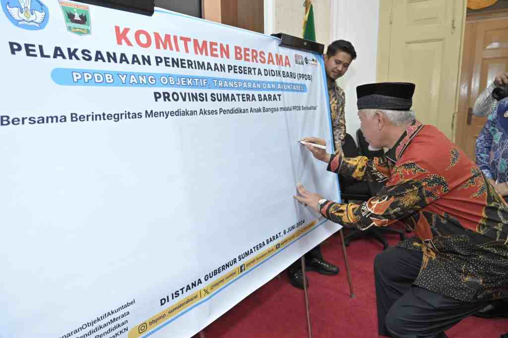 Mahyeldi Dukung PPDB Online yang Objektif, Transparan, dan&nbsp;Akuntabel