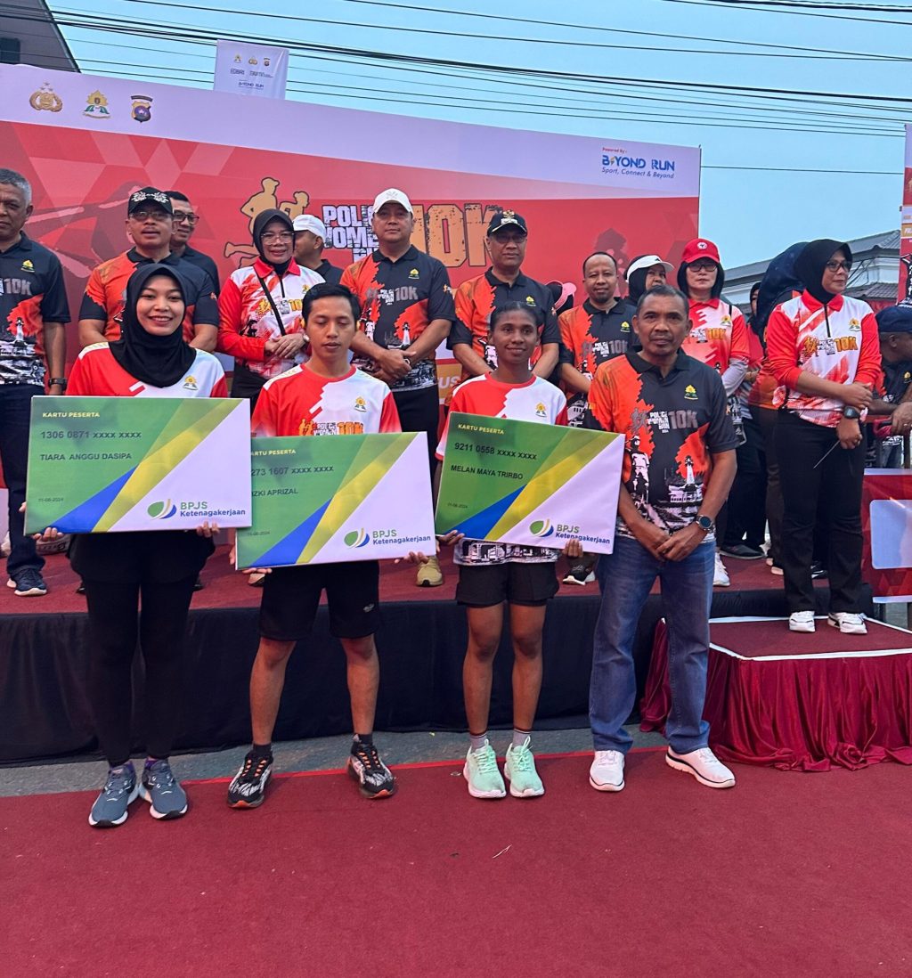 Police Women Run Polresta Bukittinggi, 1.545 Pelari Dilindungi BPJS&nbsp;Ketenagakerjaan