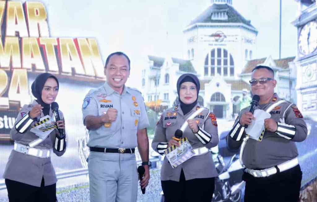 Jasa Raharja dan Korlantas Polri Gaungkan Keselamatan Berkendara di Gebyar Keselamatan&nbsp;2024