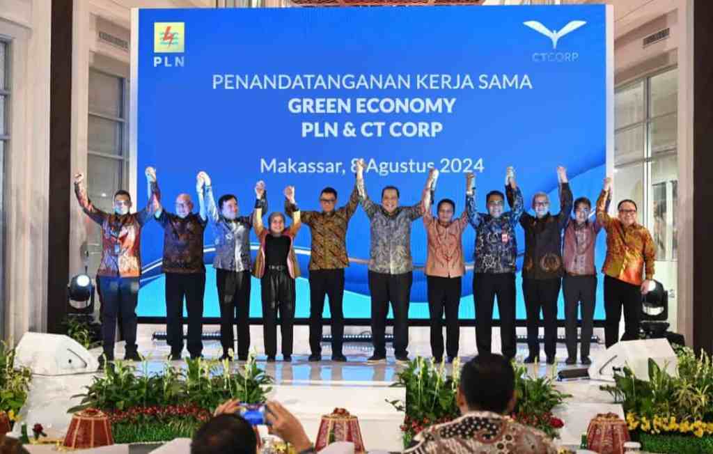 Wujudkan Transisi Energi, PLN dan CT Corp Jalin Kerja Sama Kembangkan Energi&nbsp;Hijau