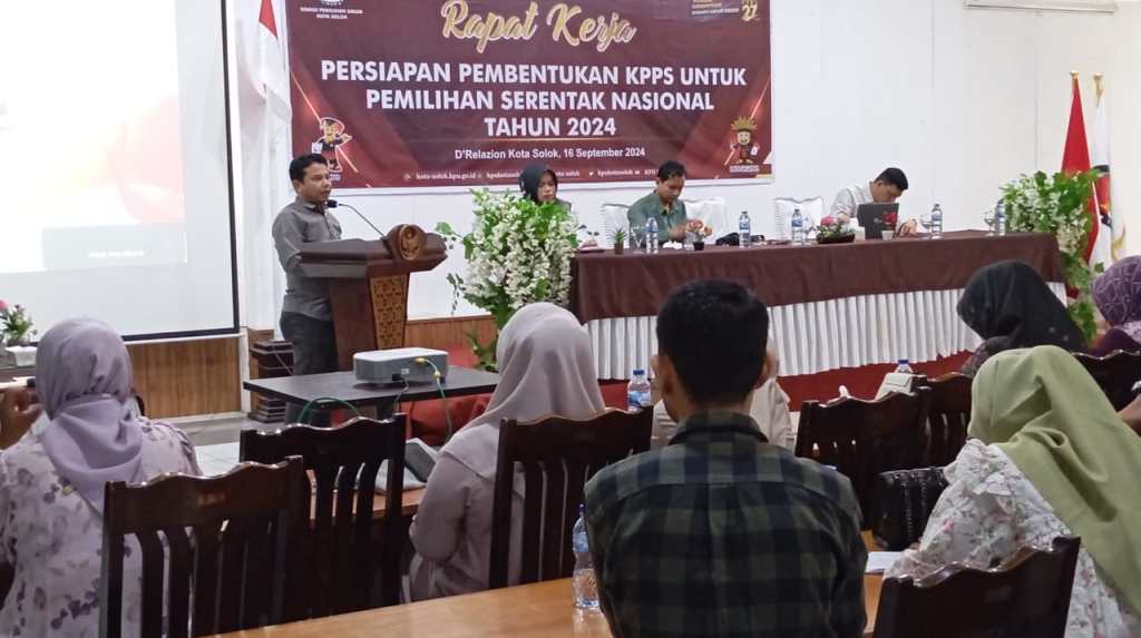 KPU Kota Solok Rekrut 826 KPPS untuk Pilkada 2024, Ini&nbsp;Syaratnya